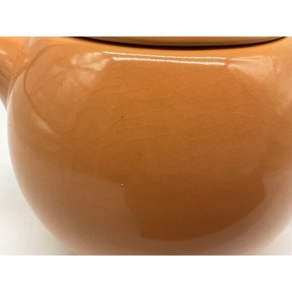 Orange MCM Teapot Made in the USA Serveware Teapots Collectible - Picture 9 of 14
